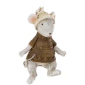 Zawieszka choinkowa - Mysz w czapce 7 cm ART-POL A173132-1