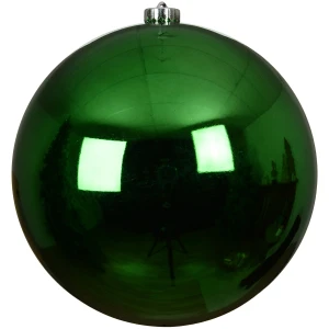 Bombka choinkowa zielona błyszcząca 14 cm KAEMINGK 023029