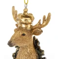 Zawieszka świąteczna królewski jeleń 9 cm ART-POL A173174