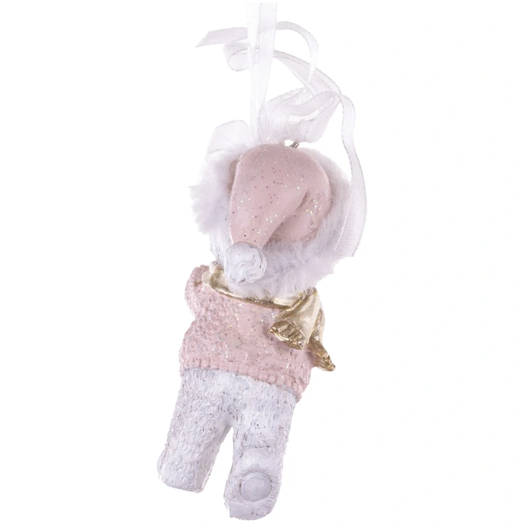 Zawieszka choinkowa Miś z prezentami 8 cm ART-POL A146699