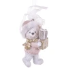 Zawieszka choinkowa Miś z prezentami 8 cm ART-POL A146699