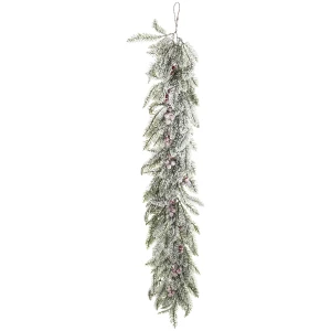 Girlanda świąteczna z czerwonymi owocami 107 cm ART-POL A139894