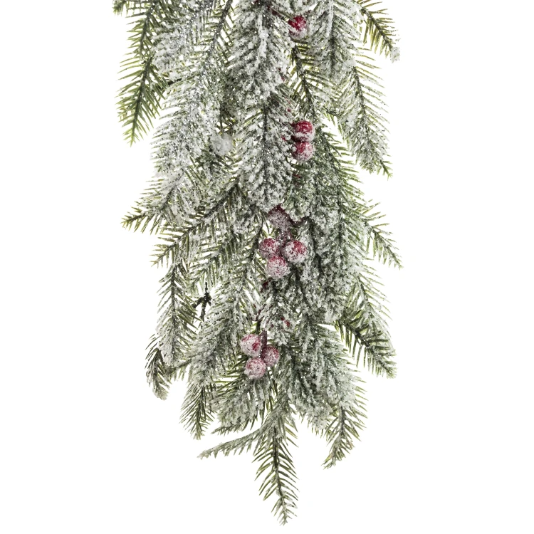 Girlanda świąteczna z czerwonymi owocami 107 cm ART-POL A139894