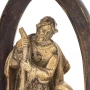 Szopka bożonarodzeniowa złota 35 cm Święta Rodzina ART-POL A170156