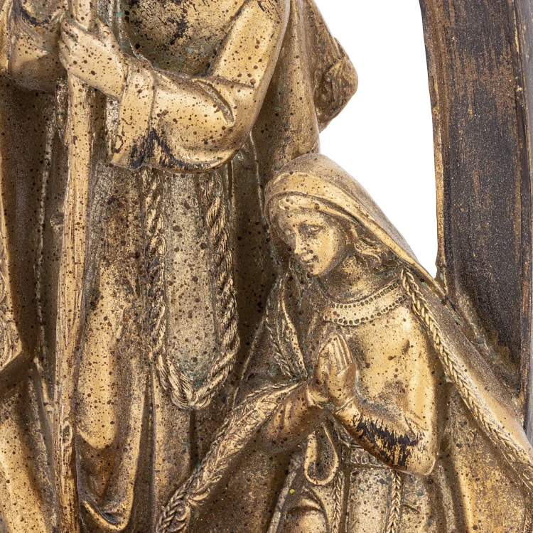 Szopka bożonarodzeniowa złota 35 cm Święta Rodzina ART-POL A170156