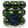 Zielone szklane bombki choinkowe 18 szt. 4 cm mix KAEMINGK 010462