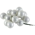 Bombki szklane 2 cm 144 szt. zimowa biel KAEMINGK 710450