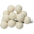 Bombki szklane matowe 2 cm 144 szt. ciepły biały KAEMINGK 710454