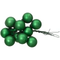 Bombki szklane matowe 2 cm 144 szt. żywy zielony KAEMINGK 712153