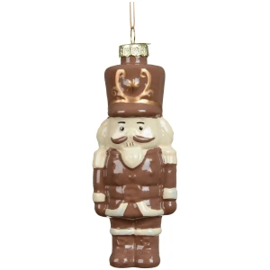Szklany Żołnierzyk czekoladowy zawieszka choinkowa 11,9 cm KAEMINGK 123866-2