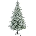 Choinka sztuczna PE/PVC śnieżna 240 cm Sosna Allison KAEMINGK 689855