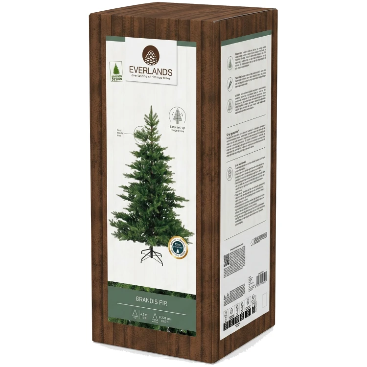 Choinka sztuczna Jodła Olbrzymia PE/PVC 450 cm KAEMINGK 681458