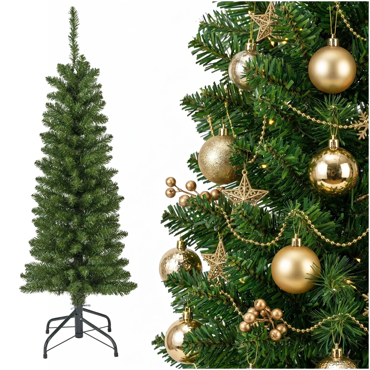 Sztuczna choinka Sosna Ołówkowa 120 cm PVC KAEMINGK 680059