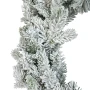 Wianek świerkowy ośnieżony Grandis 80 cm zielono-biały KAEMINGK 680858