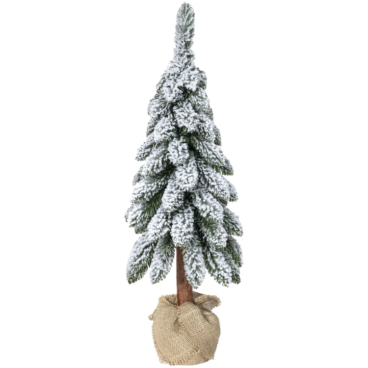 Choinka sztuczna na pniu ośnieżona 65 cm KAEMINGK 683982
