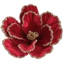 Kwiat magnolii na klipsie 23 cm bordowy KAEMINGK 629463-2