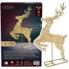 Renifer LED 286cm złoty 8300 LED efekt FLESH zewnętrzny IP44 KAEMINGK 493982