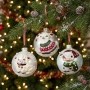Bombki choinkowe szklane 8 cm ze zwierzętami 12 szt. KAEMINGK 071560KPL