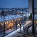 Kurtyna sople LED 259 LED 11 m zimna biel KAEMINGK 494827