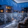 Kurtyna sople LED 259 LED 11 m zimna biel KAEMINGK 494827
