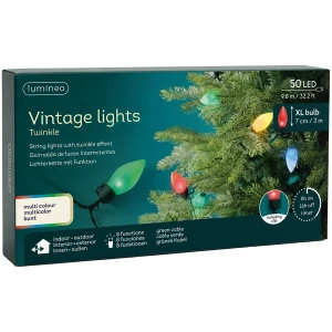 Lampki choinkowe 50 LED 9,8 m wielokolorowe KAEMINGK 495684