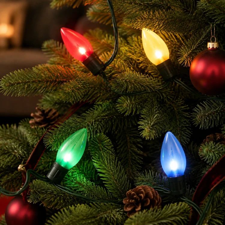 Lampki choinkowe 50 LED 9,8 m wielokolorowe KAEMINGK 495684