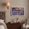 Obraz świąteczny LED 58x38 cm renifery zimą KAEMINGK 483614-2