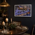 Obraz świąteczny LED 58x38 cm renifery zimą KAEMINGK 483614-2