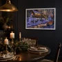 Obraz świąteczny LED 58x38 cm renifery zimą KAEMINGK 483614-2