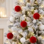 Bombki choinkowe welurowe 6 cm 12 szt. KAEMINGK 026406