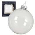 Bombki choinkowa szklana 15 cm transparentne KAEMINGK 100153