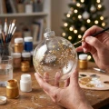 Bombki choinkowa szklana 15 cm transparentne KAEMINGK 100153