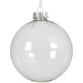 Bombki choinkowa szklana 15 cm transparentne KAEMINGK 100153