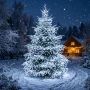 Lampki choinkowe Cherry Ball 200LED Zimny Biały 16M Timer LED997