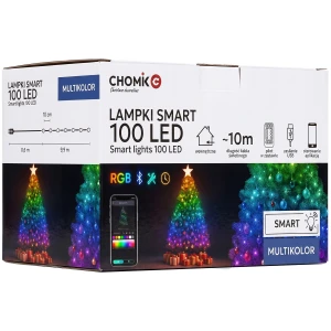 SMART Lampki choinkowe RGB 100 LED 10M LED8233