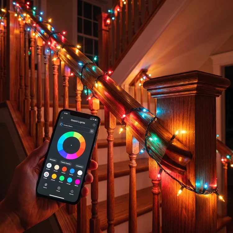 SMART Lampki choinkowe RGB 100 LED 10M LED8233