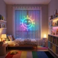 Kurtyna świetlna SMART 400 LED RGB 2x2m Aplikacja LED8240