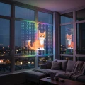 Kurtyna świetlna SMART 400 LED RGB 2x2m Aplikacja LED8240
