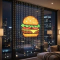 Kurtyna świetlna SMART 400 LED RGB 2x2m Aplikacja LED8240