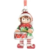 Zawieszka choinkowa elf z bębnem 11,6 cm KAEMINGK 124123-1