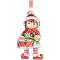 Zawieszka choinkowa elf z bębnem 11,6 cm KAEMINGK 124123-1