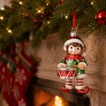 Zawieszka choinkowa elf z bębnem 11,6 cm KAEMINGK 124123-1