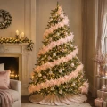 Girlanda z piór 184 cm różowa KAEMINGK 701946