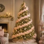 Girlanda z piór 184 cm różowa KAEMINGK 701946