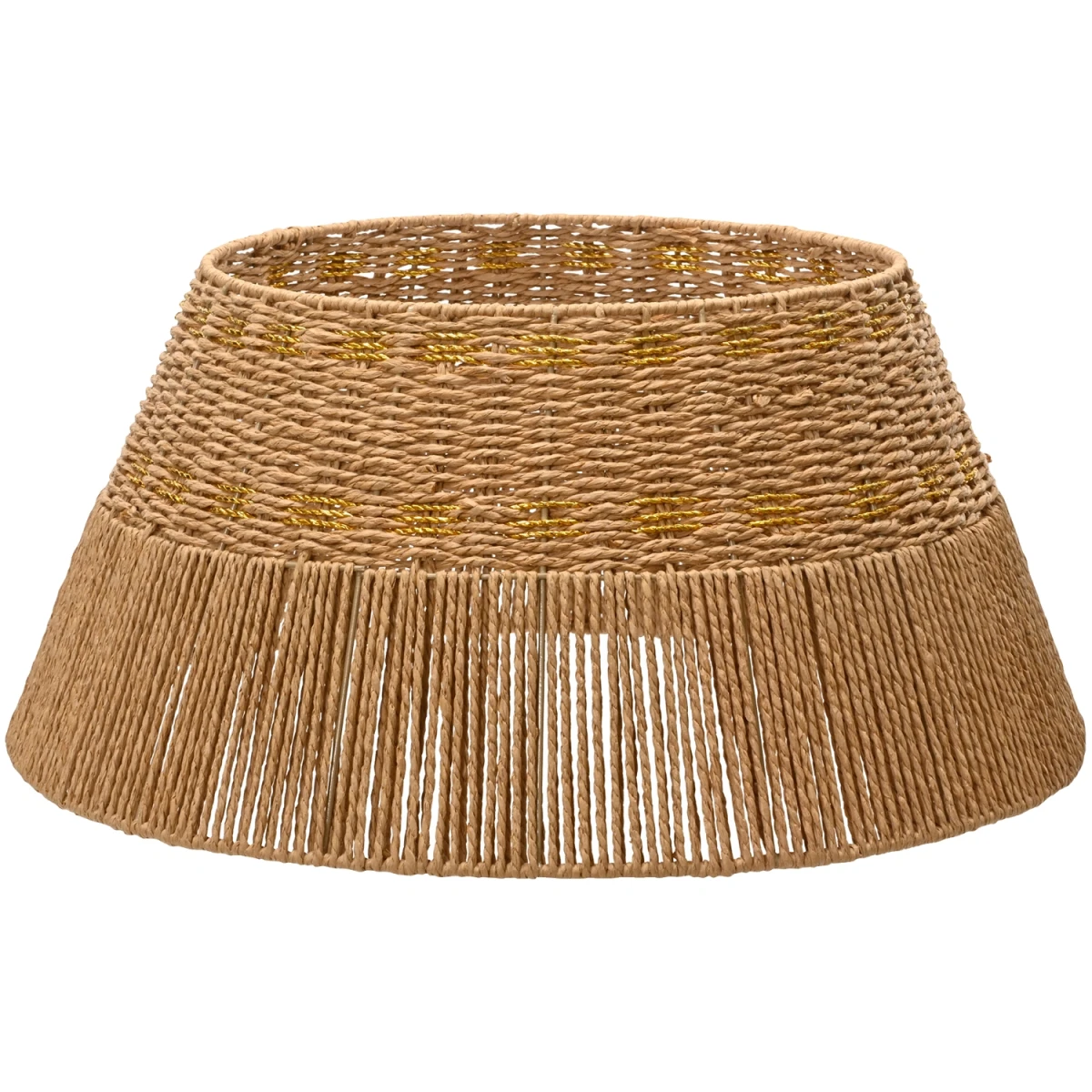 Osłona pod choinkę 59 cm naturalno-złota KAEMINGK 685419