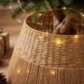 Osłona pod choinkę 59 cm naturalno-złota KAEMINGK 685419