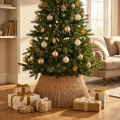 Osłona pod choinkę 70 cm naturalno-złota KAEMINGK 685420