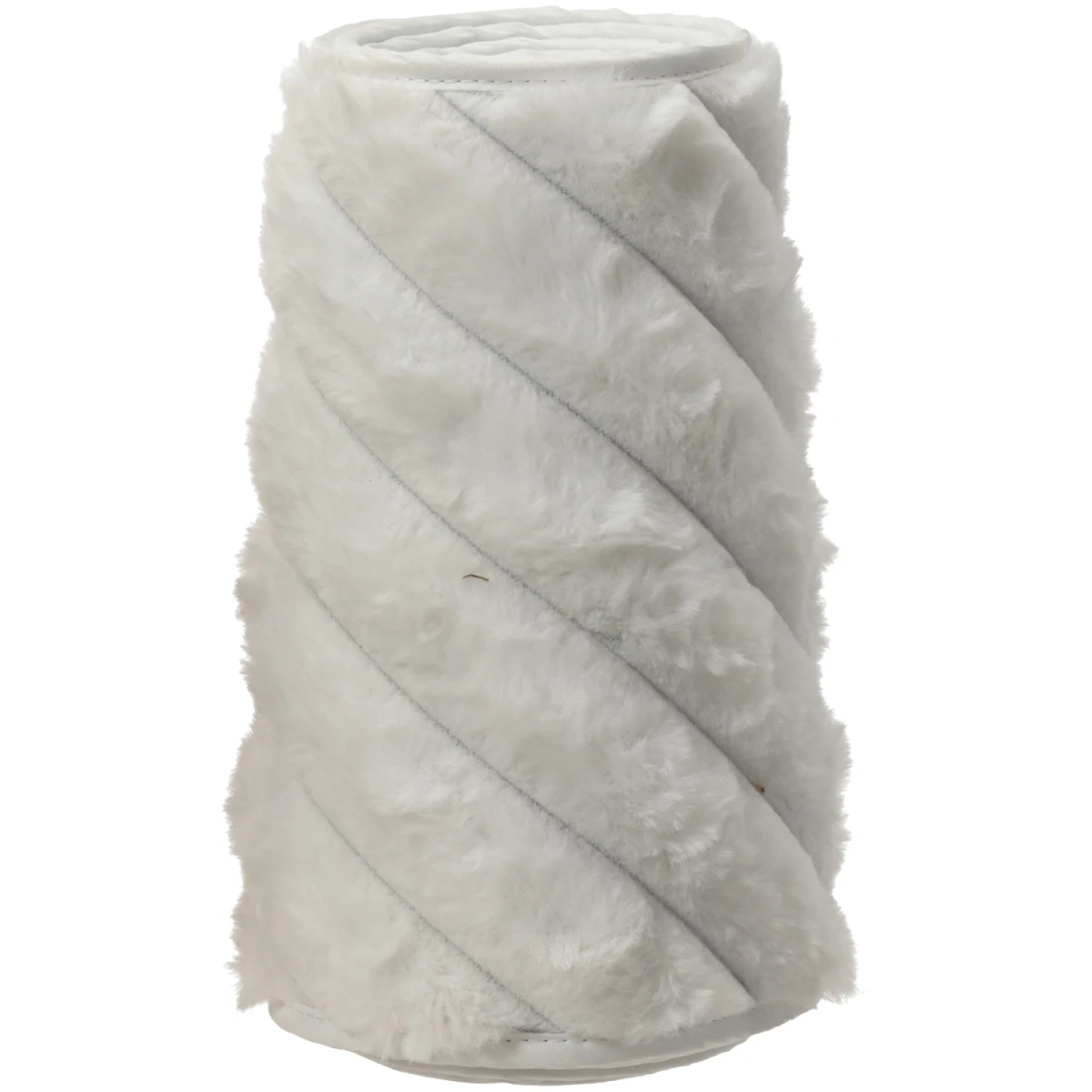 Osłona pod choinkę futerkowa 56x22 cm biała KAEMINGK 513950-1
