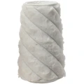 Osłona pod choinkę futerkowa 56x22 cm biała KAEMINGK 513950-1