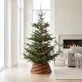 Osłona pod choinkę 57 cm z wierzby naturalna KAEMINGK 685413